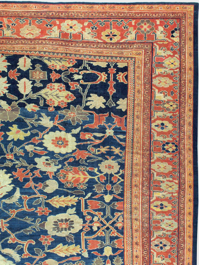 Antique Persian Sultanabad Carpet, No.14235 - Galerie Shabab