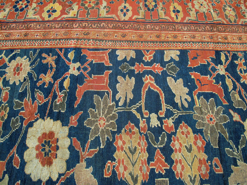 Antique Persian Sultanabad Carpet, No.14235 - Galerie Shabab