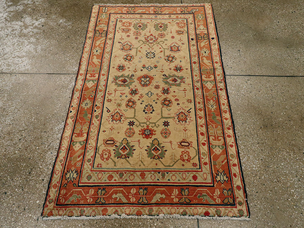 Antique Indian Lahore Rug, No.14241 - Galerie Shabab