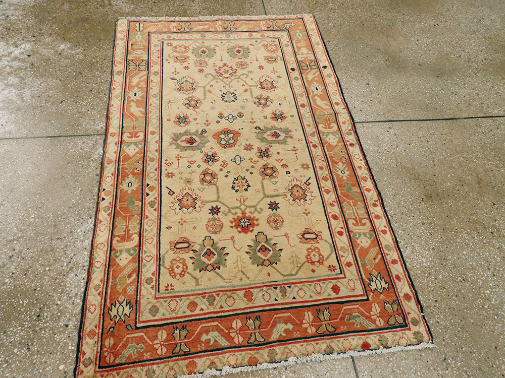 Antique Indian Lahore Rug, No.14241 - Galerie Shabab