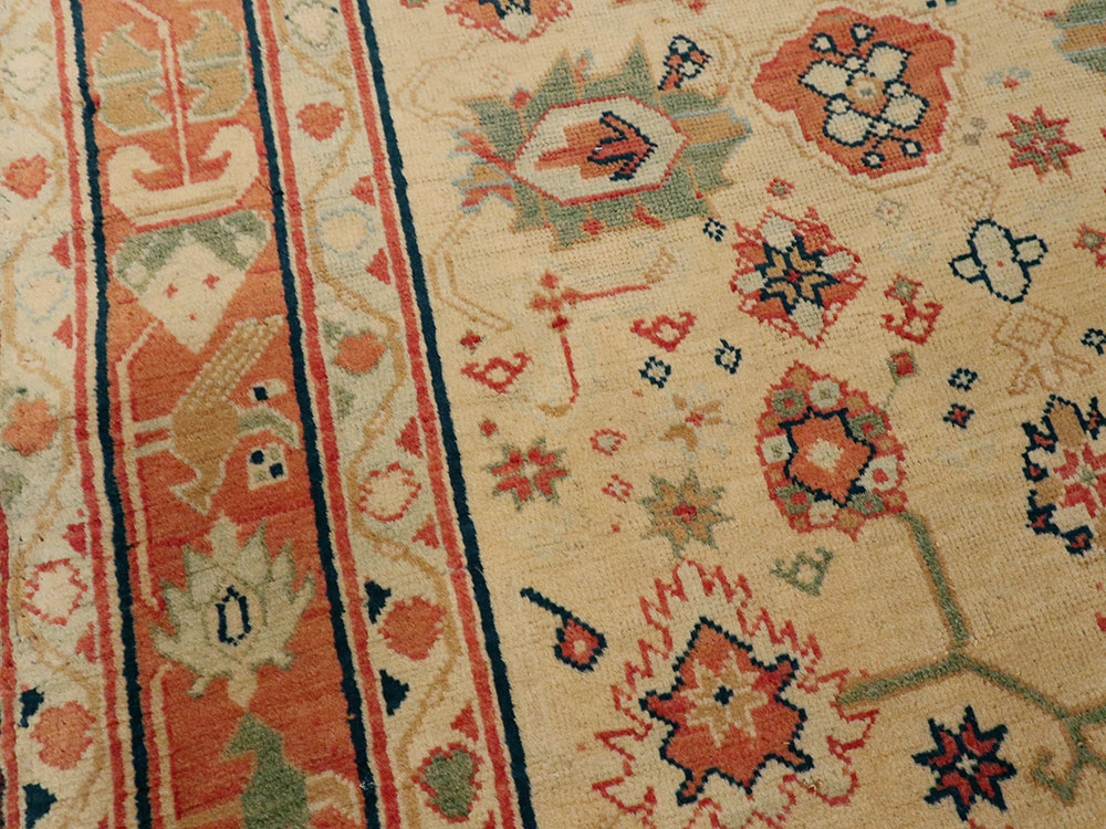 Antique Indian Lahore Rug, No.14241 - Galerie Shabab