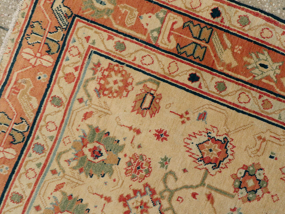 Antique Indian Lahore Rug, No.14241 - Galerie Shabab