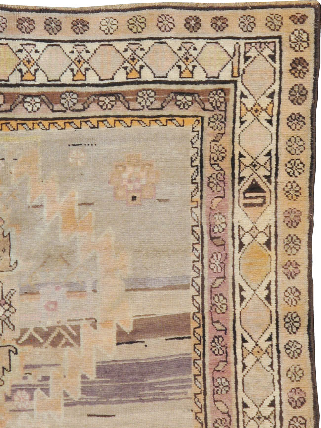 Antique Caucasian Karabagh Rug, No.14295 - Galerie Shabab