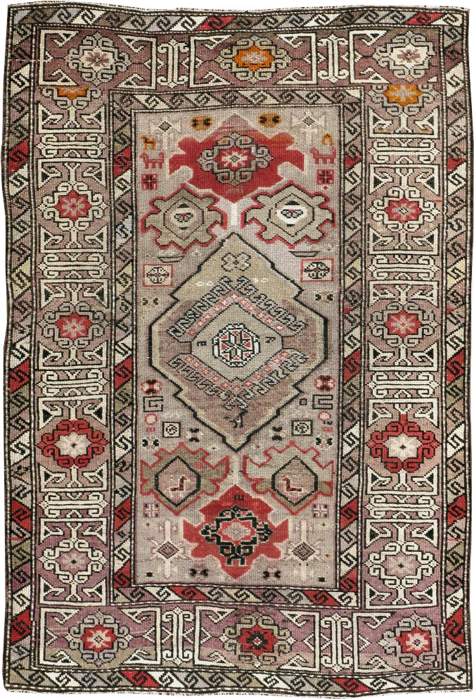 Antique  Caucasian Kazak Rug, No.14297 - Galerie Shabab