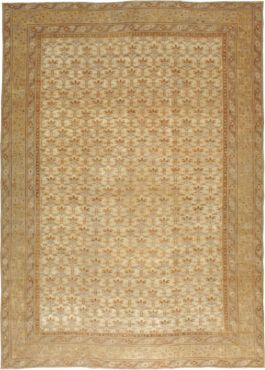 Antique Indian Agra Carpet, No.14300 - Galerie Shabab