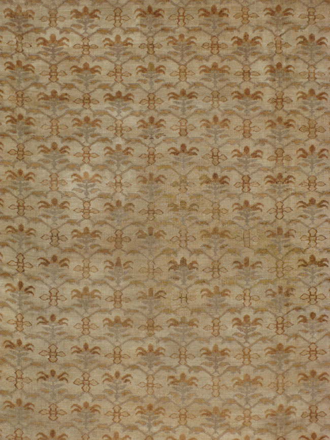 Antique Indian Agra Carpet, No.14300 - Galerie Shabab