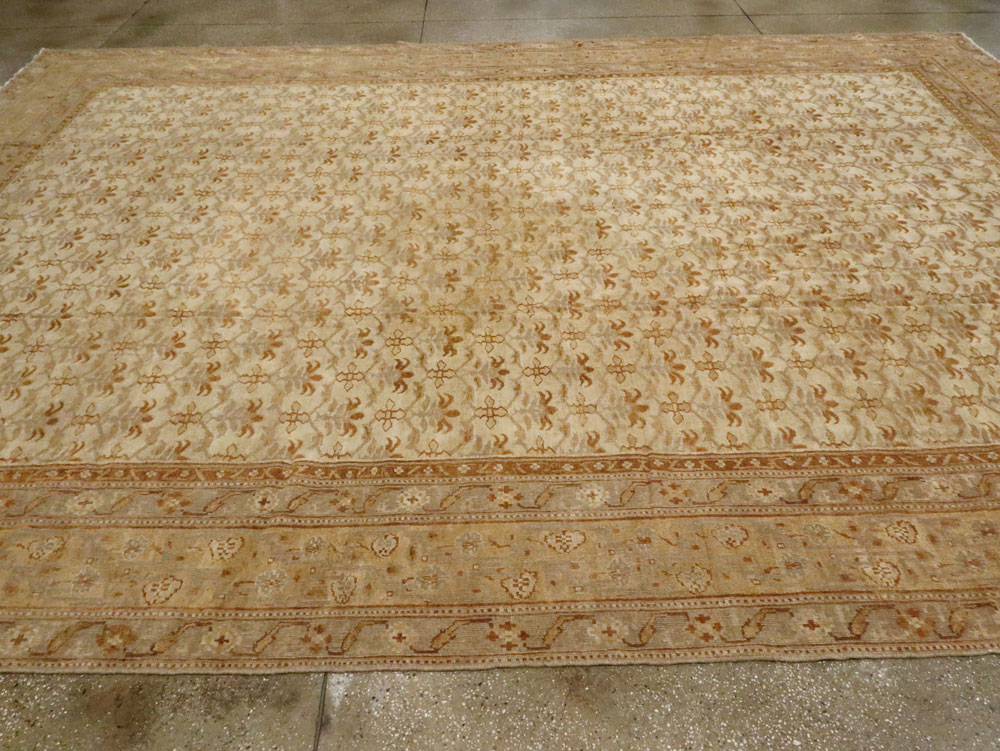 Antique Indian Agra Carpet, No.14300 - Galerie Shabab