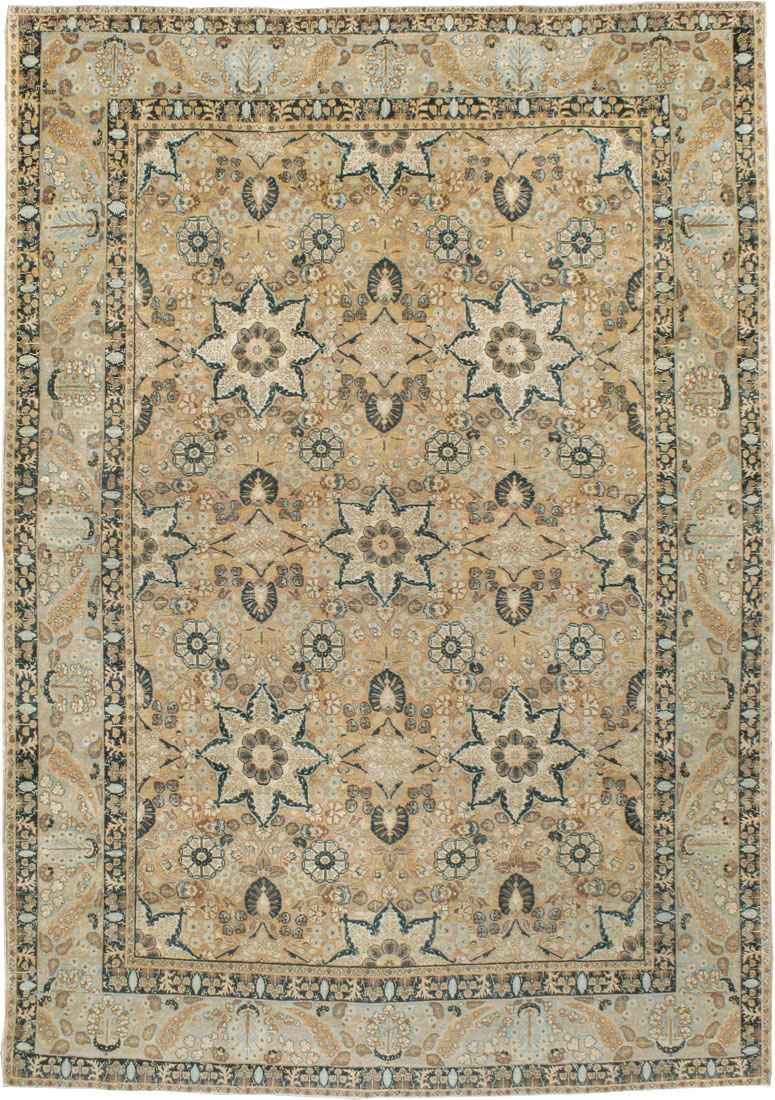 Antique Persian Tabriz Hagi Jalili Carpet, No.14305 - Galerie Shabab