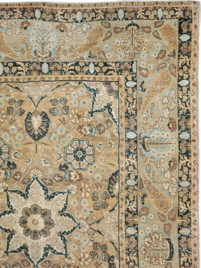 Antique Persian Tabriz Hagi Jalili Carpet, No.14305 - Galerie Shabab