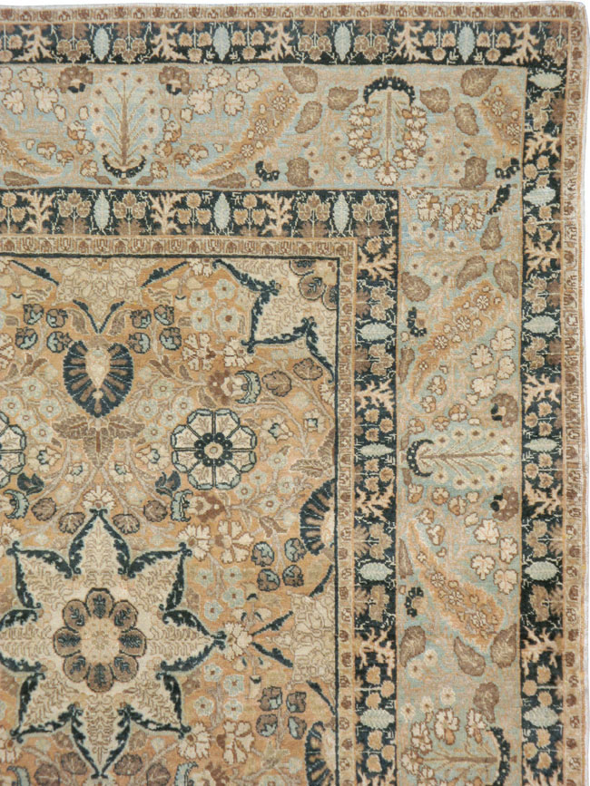 Antique Persian Tabriz Hagi Jalili Carpet, No.14305 - Galerie Shabab