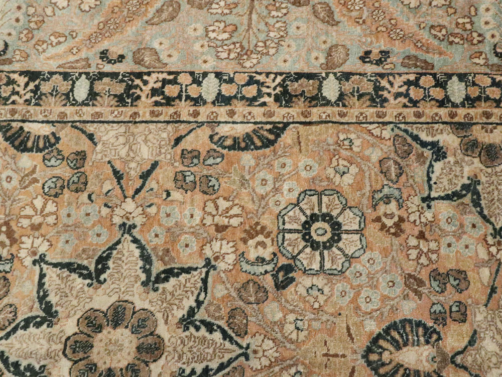 Antique Persian Tabriz Hagi Jalili Carpet, No.14305 - Galerie Shabab