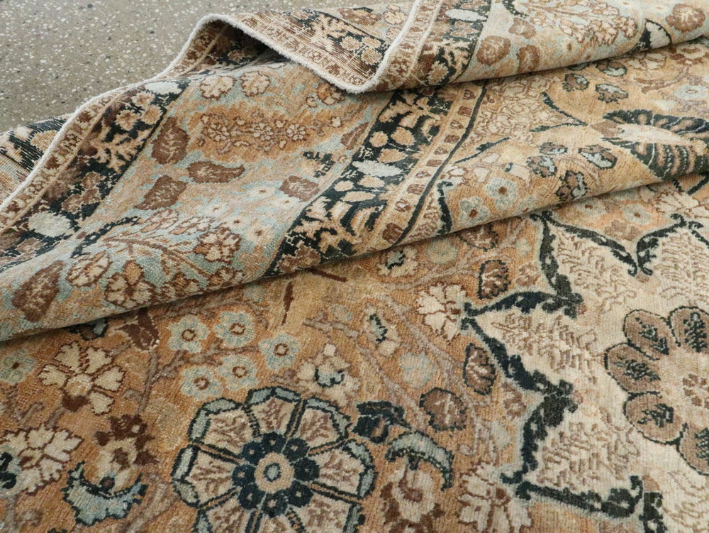 Antique Persian Tabriz Hagi Jalili Carpet, No.14305 - Galerie Shabab