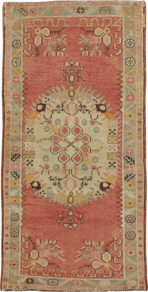 Antique Oushak Rug, No.14332 - Galerie Shabab