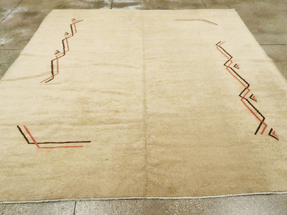 Vintage European Art Deco Carpet, No.14344 - Galerie Shabab