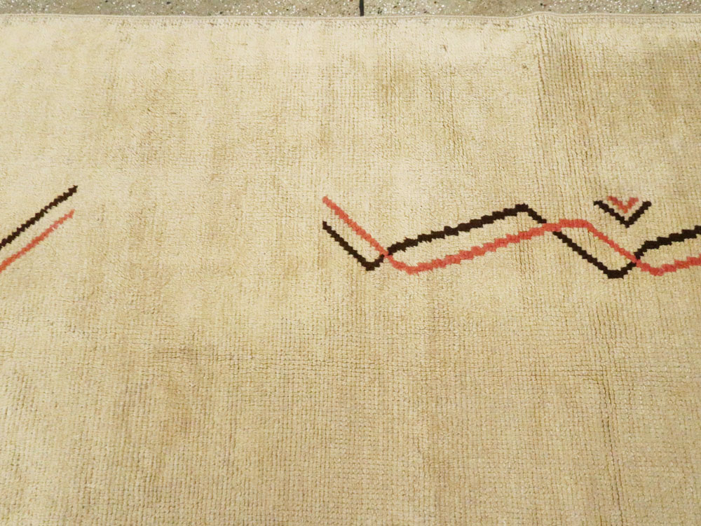 Vintage European Art Deco Carpet, No.14344 - Galerie Shabab