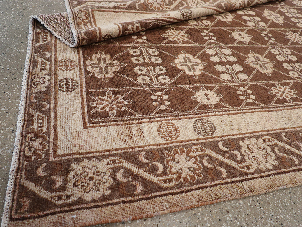 Antique East Turkestan Khotan Carpet, No.14345 - Galerie Shabab