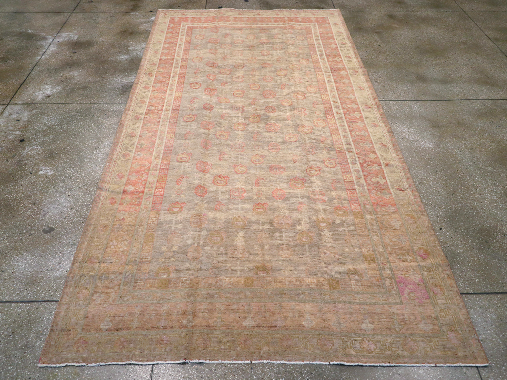 Antique East Turkestan Khotan Carpet, No.14346 - Galerie Shabab
