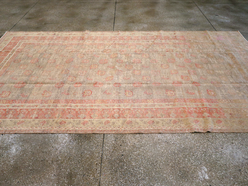 Antique East Turkestan Khotan Carpet, No.14346 - Galerie Shabab