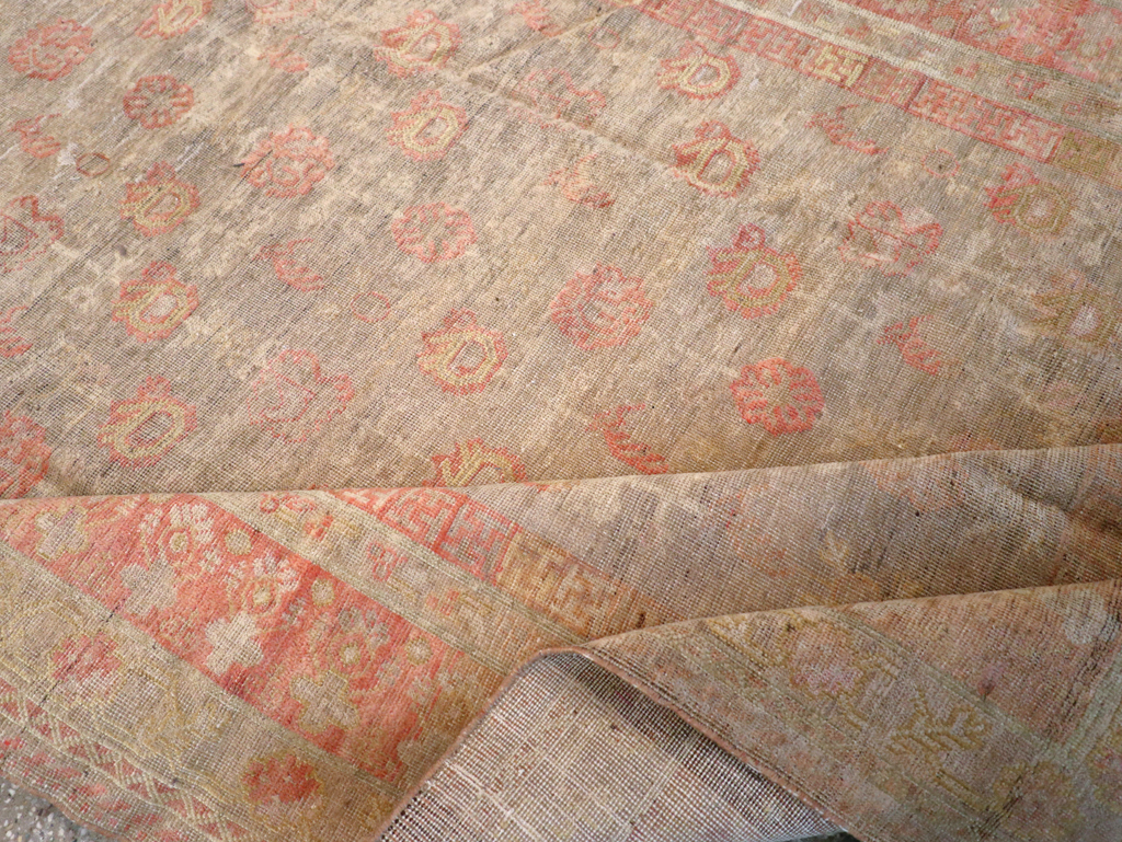 Antique East Turkestan Khotan Carpet, No.14346 - Galerie Shabab