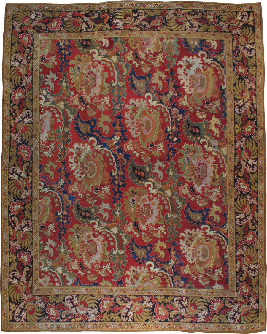 Antique Axminster Carpet, No.14381 - Galerie Shabab