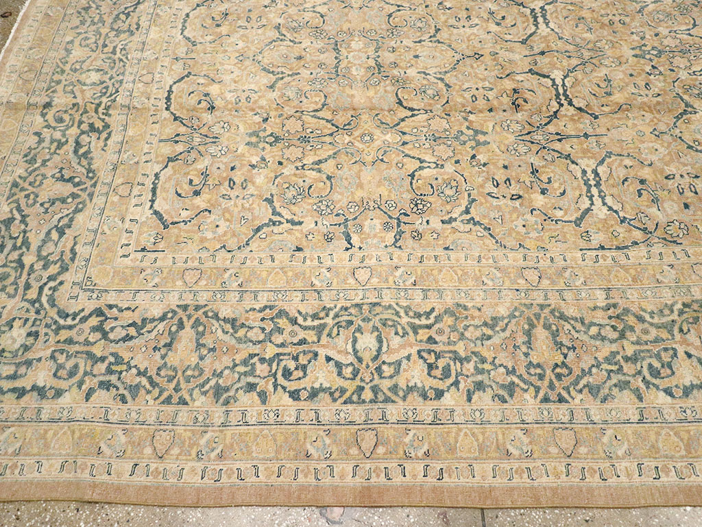 Antique Persian Tabriz Carpet, No.14385 - Galerie Shabab