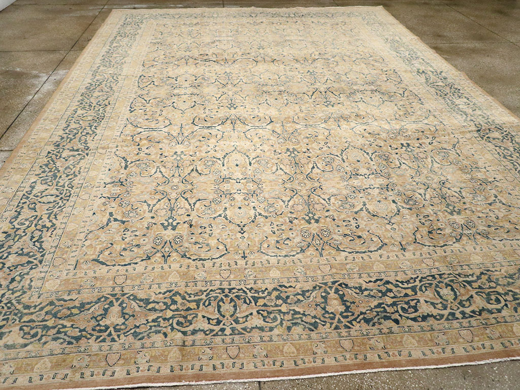 Antique Persian Tabriz Carpet, No.14385 - Galerie Shabab