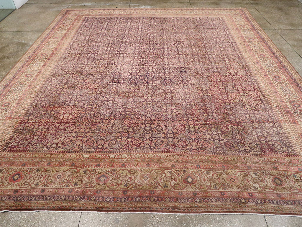 Vintage Indian Lahore Carpet, No.14426 - Galerie Shabab