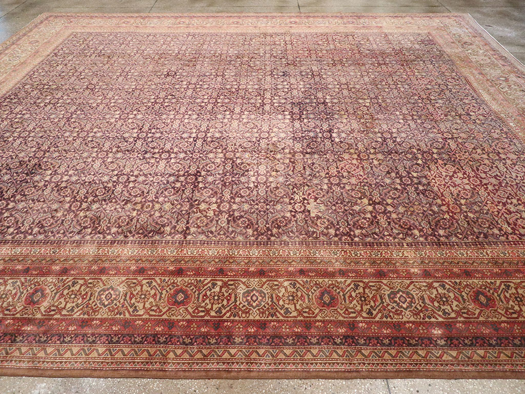 Vintage Indian Lahore Carpet, No.14426 - Galerie Shabab