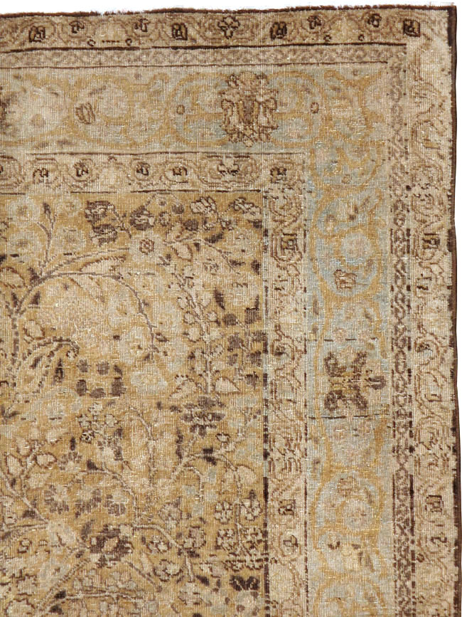 Antique Persian Tabriz Rug, No.14428 - Galerie Shabab
