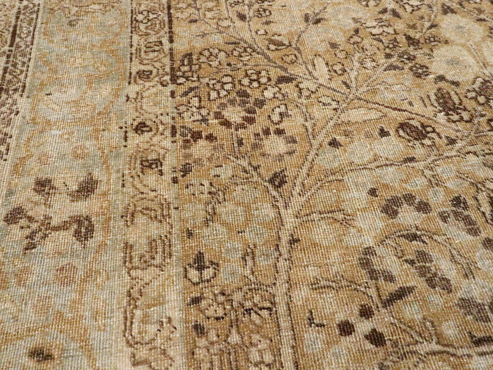 Antique Persian Tabriz Rug, No.14428 - Galerie Shabab