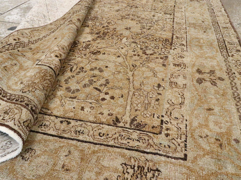 Antique Persian Tabriz Rug, No.14428 - Galerie Shabab
