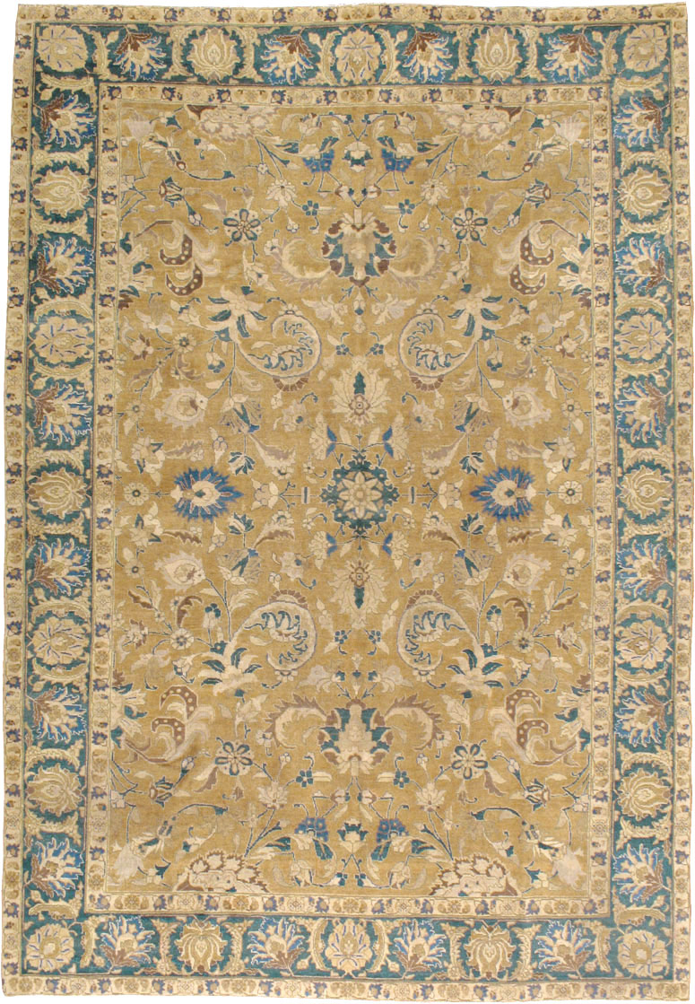 Antique Persian Tabriz Carpet, No.14431 - Galerie Shabab