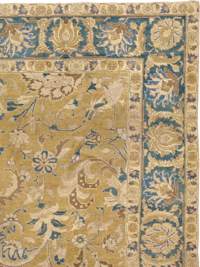 Antique Persian Tabriz Carpet, No.14431 - Galerie Shabab