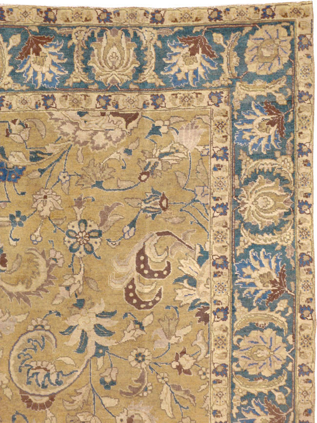 Antique Persian Tabriz Carpet, No.14431 - Galerie Shabab