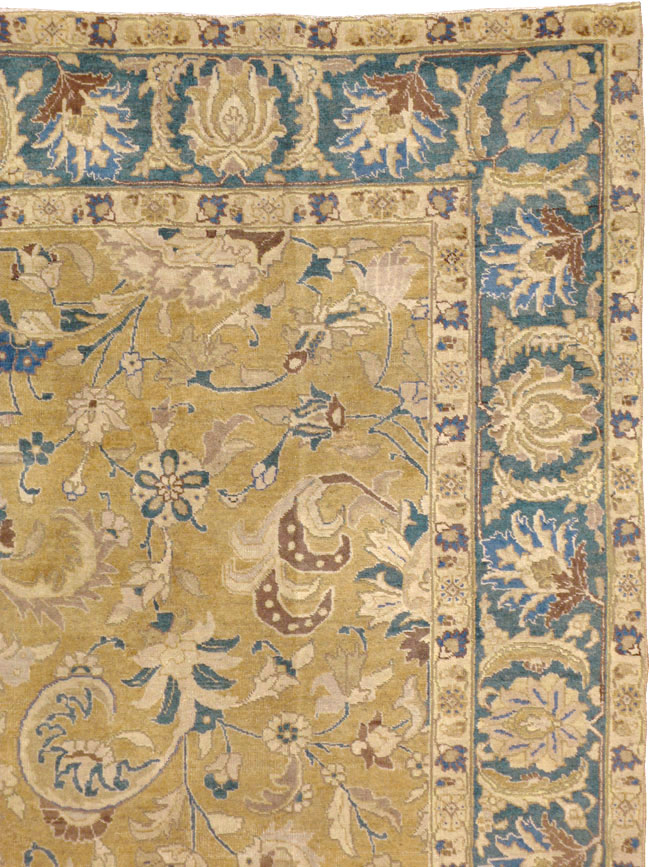 Antique Persian Tabriz Carpet, No.14431 - Galerie Shabab