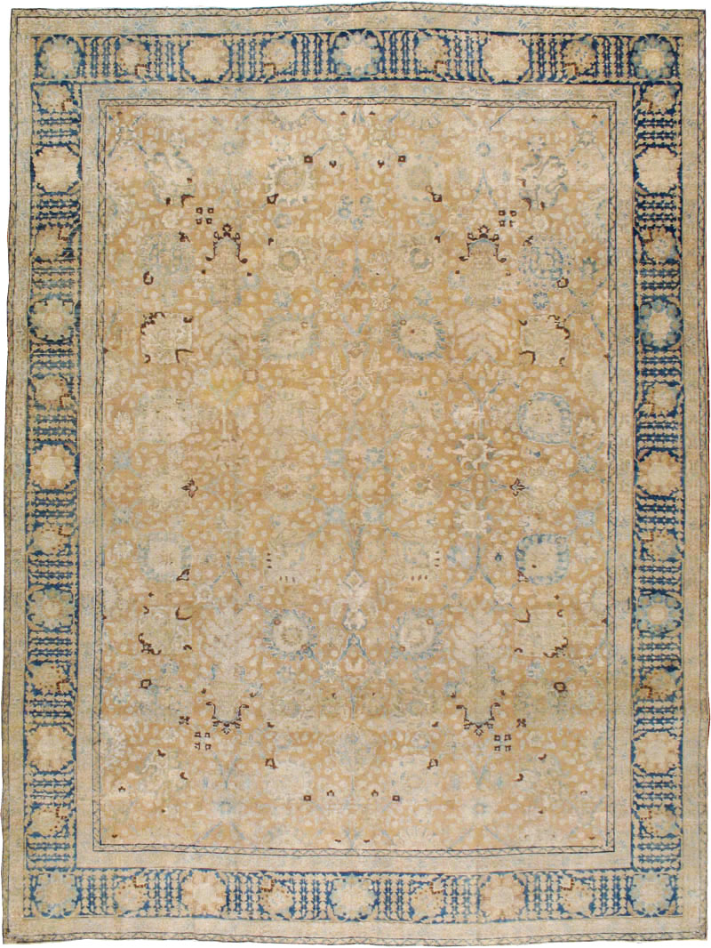Antique Persian Tabriz Carpet, No.14432 - Galerie Shabab