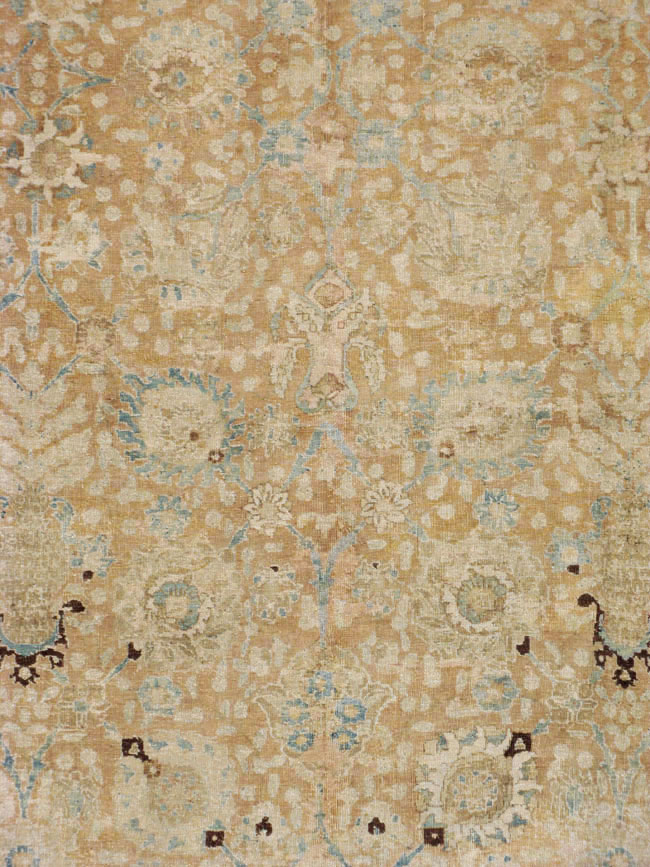 Antique Persian Tabriz Carpet, No.14432 - Galerie Shabab