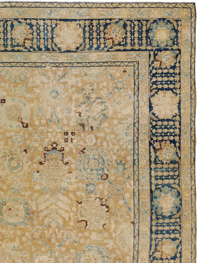 Antique Persian Tabriz Carpet, No.14432 - Galerie Shabab