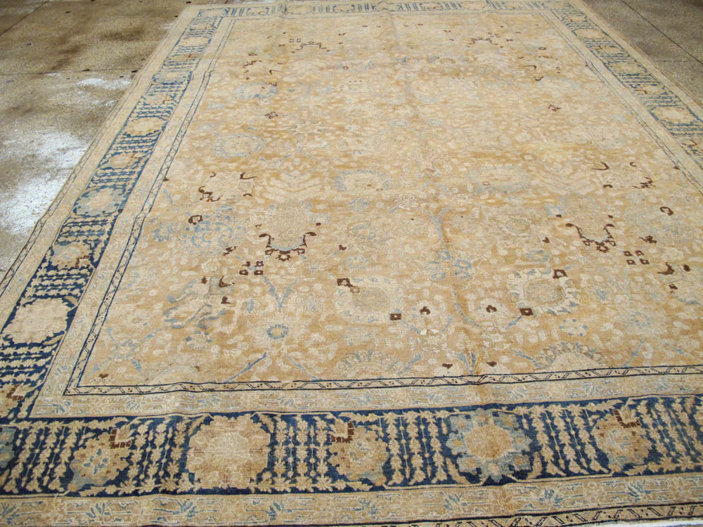 Antique Persian Tabriz Carpet, No.14432 - Galerie Shabab