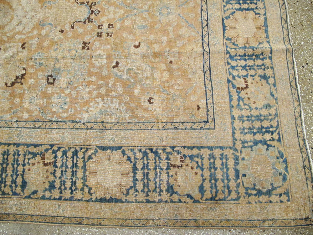 Antique Persian Tabriz Carpet, No.14432 - Galerie Shabab