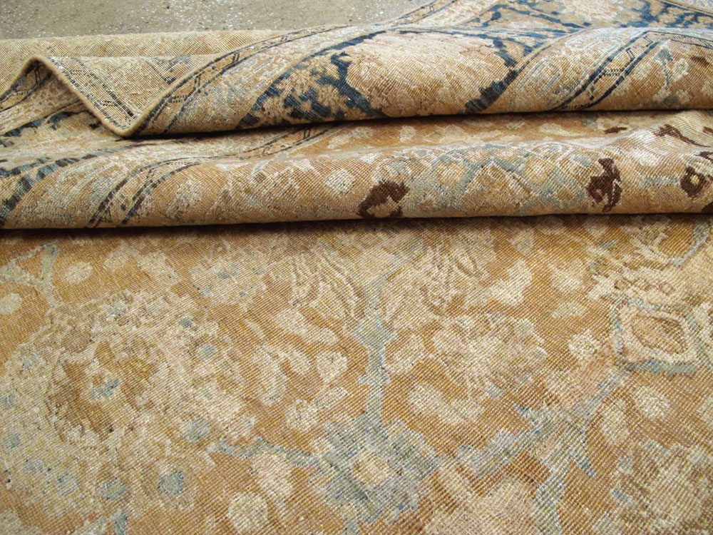 Antique Persian Tabriz Carpet, No.14432 - Galerie Shabab