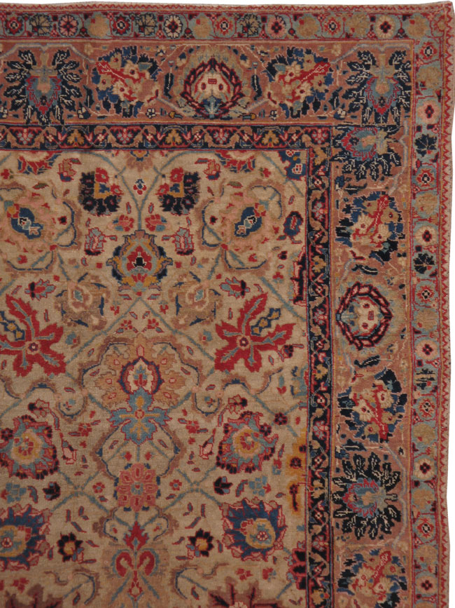 Antique Persian Tabriz Carpet, No.14434 - Galerie Shabab