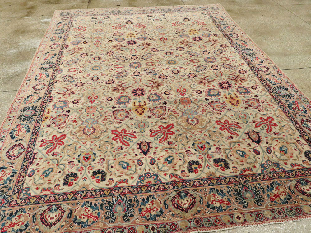 Antique Persian Tabriz Carpet, No.14434 - Galerie Shabab