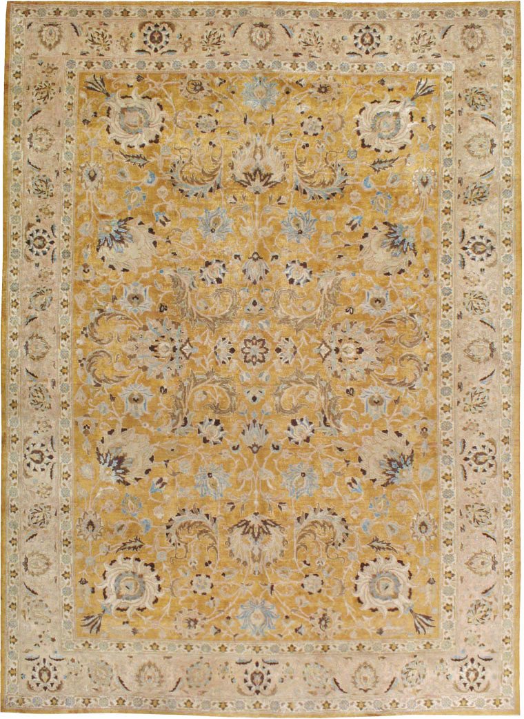 Antique Persian Tabriz Carpet, No.14435 - Galerie Shabab