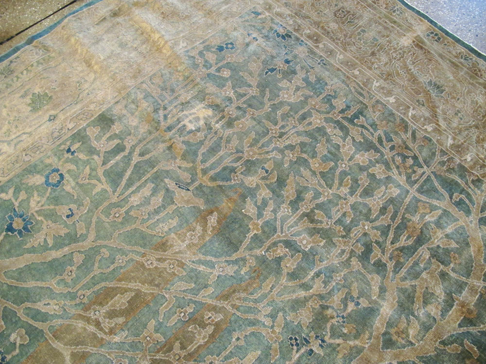 Vintage Indian Lahore Carpet, No.14437 - Galerie Shabab