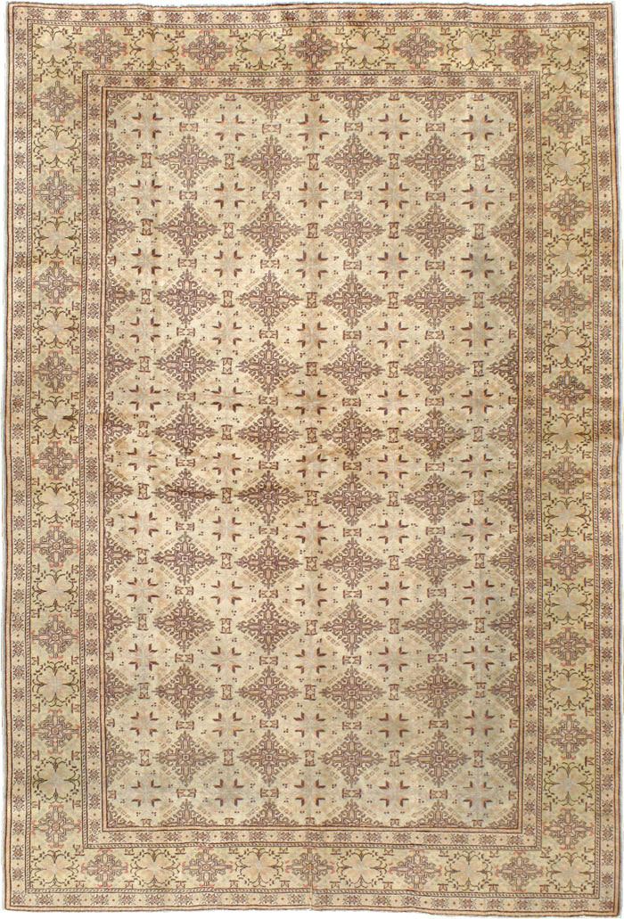 Vintage Turkish Sivas Carpet, No.14444 - Galerie Shabab