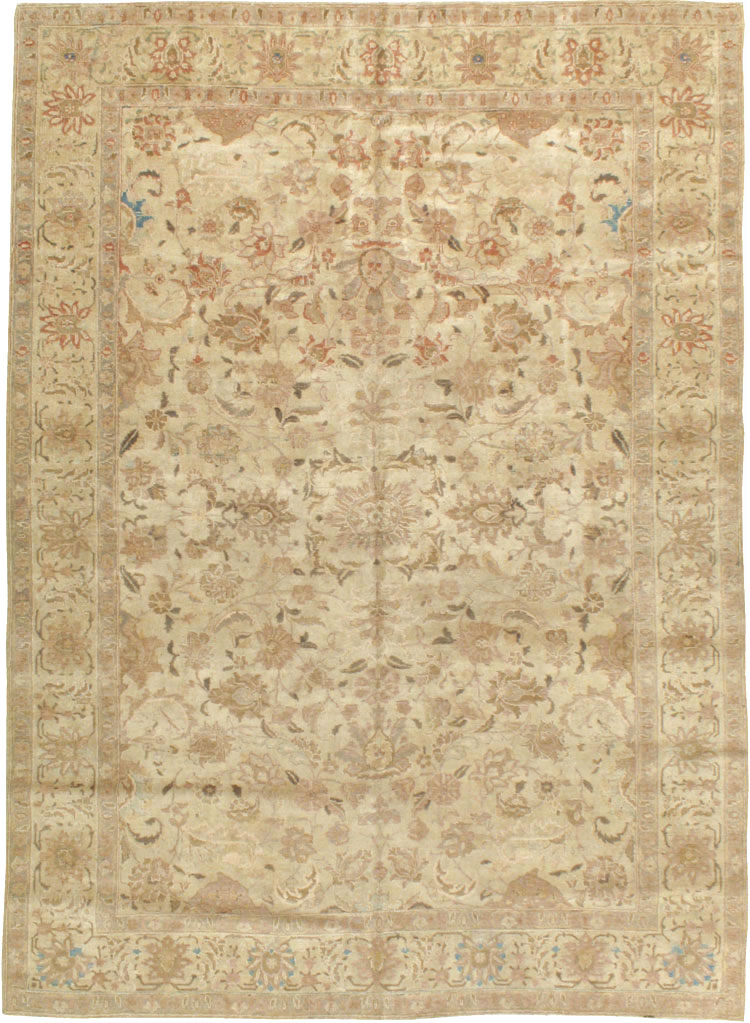 Antique Persian Tabriz Carpet, No.14456 - Galerie Shabab