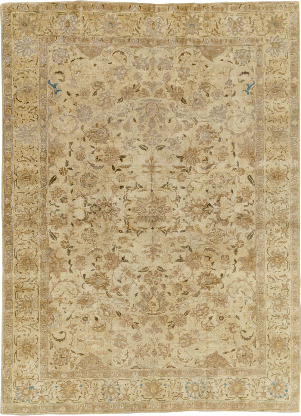 Antique Persian Tabriz Carpet, No.14456 - Galerie Shabab