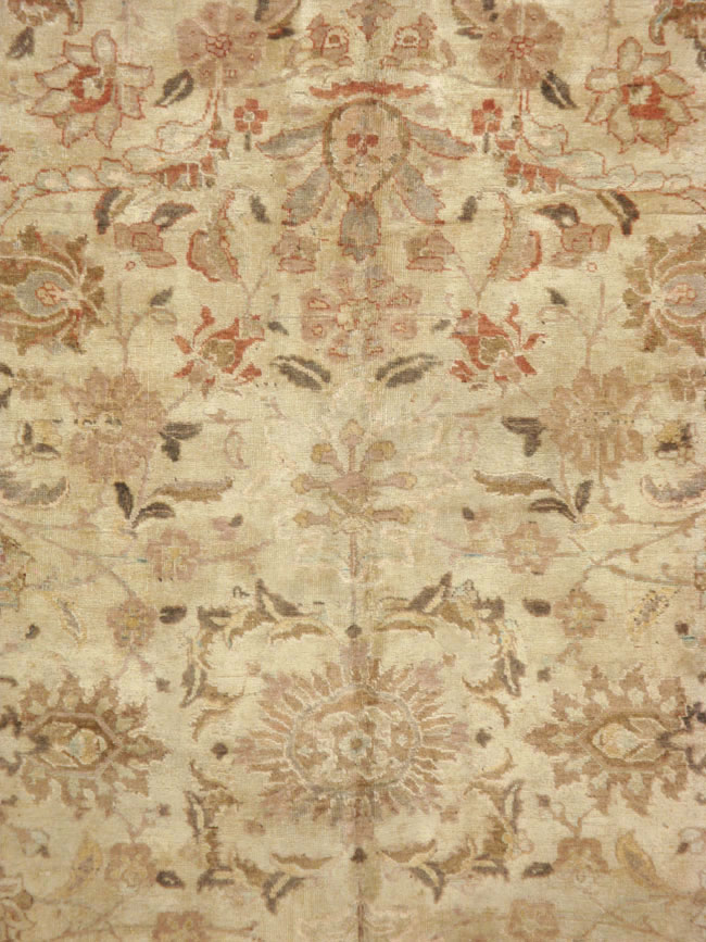 Antique Persian Tabriz Carpet, No.14456 - Galerie Shabab