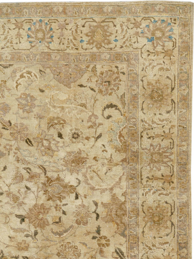 Antique Persian Tabriz Carpet, No.14456 - Galerie Shabab